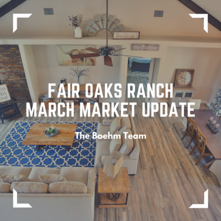 Photo of Fair Oaks Ranch, TX March 2018 Market Update