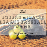 Boerne Miracle League Baseball Game