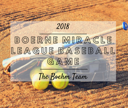 Photo of Boerne Miracle League Baseball Game