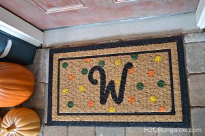 Finished-Fall-DIY-Monogram-Doormat-H2OBungalow-300x199  