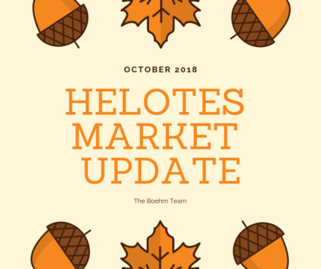 Photo of Helotes October 2018 Market Update