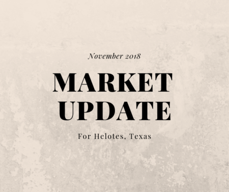 Photo of Helotes November 2018 Market Update