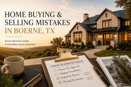 Photo of Homebuying Mistakes in Boerne TX | The Boehm Team